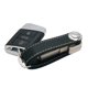 thumbnail image 2 of Key Organizer Leather Key Holder Key Ring Black Black, 2 of 5