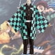 thumbnail image 4 of Disfraz de Cosplay de animación Demon Slayer para niños, conjunto de traje de Tanjirou Nezuko -autoeuro #yg 13-14 Years, 4 of 4