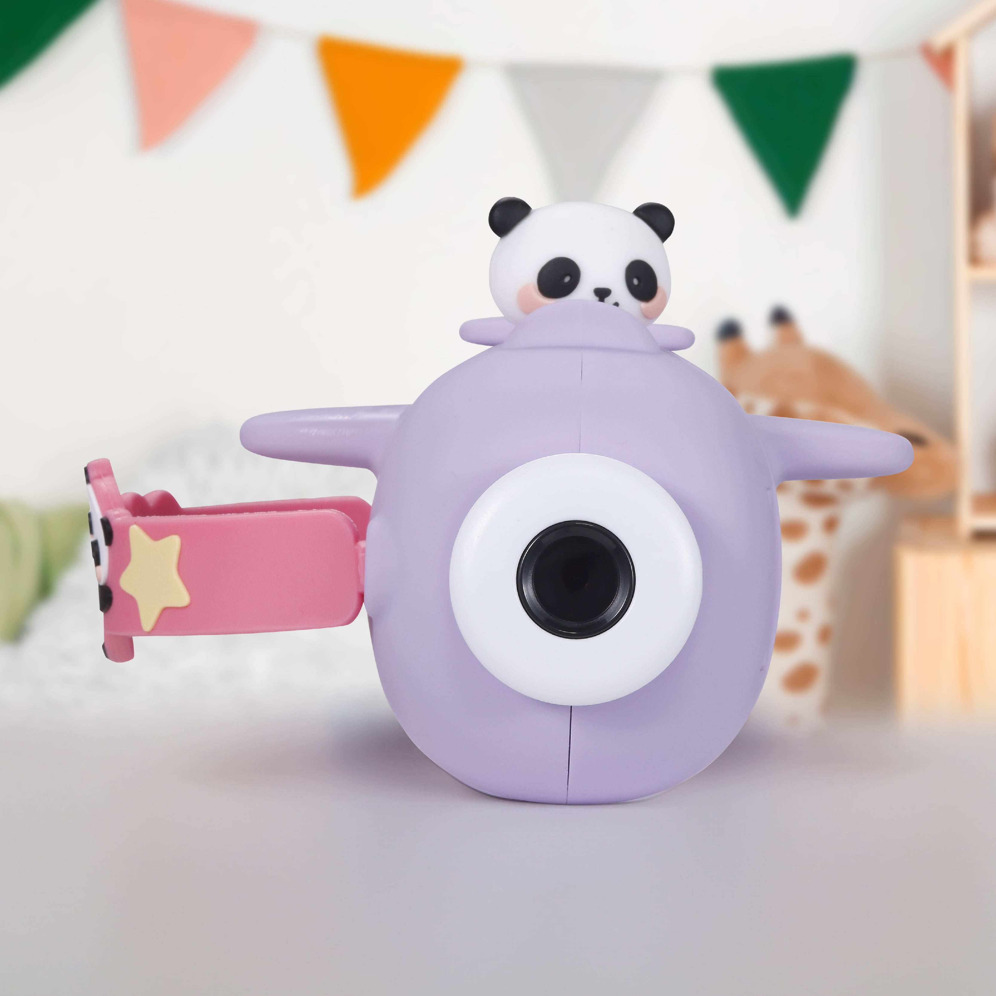 Vivitar Kidztech Camcorder for Kids, Purple Panda Digital Video Camera, Digital Zoom, Micro SD, Single Pack