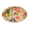 thumbnail image 2 of Bingfone Christmas Tree Skirt Mat Christmas Decoration Interior 48"-Vintage Bird, 2 of 8