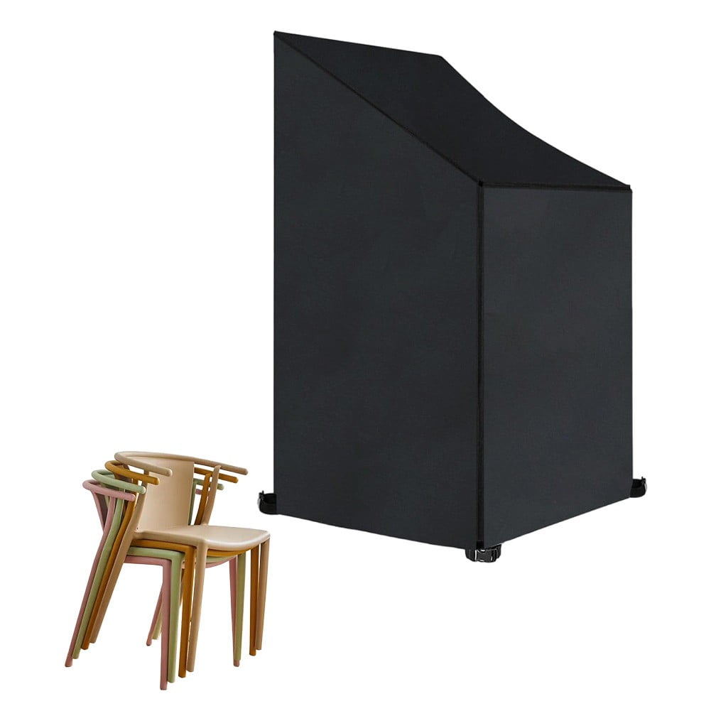 Stackable Patio Chair Covers 210D Waterproof Outdoor Garden Furniture Cover Uv Resistant Garden Deep Seat Lounge Chair Cover