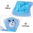 thumbnail image 2 of 2pcs Soft Baby Lovely Loofah Toddler Cartoon Puff Washcloths Ball Towels Cute Household Foaming Double- Wash Puppet Children Body Sponges Kids Loofahs for Animal Skin Bath, 2 of 5