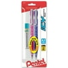 Pentel ICY (0.7mm) Mechanical Pencil, Assorted Barrels, with Lead 2-Pk