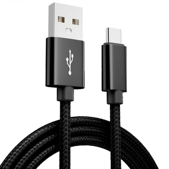 1m/2m/3m USB Charging Cable for PS5/Xbox X/S Controller Nylon Braided Extension Power Cable Data Sync Cord Charging Wire