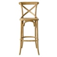thumbnail image 6 of Modway Gear 43.5" Modern Style Elm Wood Bar Stool in Natural Finish, 6 of 10