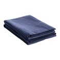 thumbnail image 1 of Fleur-de-Lis Solid Pillowcase Set, Standard, Navy Blue, 2-Piece, by Blue Nile Mills, 1 of 9
