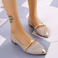 thumbnail image 4 of Chaussures Plates pour Femmes Chaussures Simples Mode en Cuir Chaussures Simples pour Femmes, 4 of 6