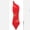 Red, variant on LMLYSoH Women Summer Bathing Suit, One-Piece Solid Color Sleeveless Padded Bikini, Mesh One Shoulder Off Wire Free Swimming Suit