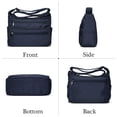 thumbnail image 4 of VOLGANIK ROCK RFID Monederos para Mujer Tela Nylon Multi Bolsillo Bandolera Bolso de Viaje para Mujer, 4 of 5