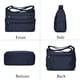 thumbnail image 4 of VOLGANIK ROCK RFID Monederos para Mujer Tela Nylon Multi Bolsillo Bandolera Bolso de Viaje para Mujer, 4 of 5