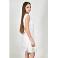 thumbnail image 2 of Vestido corto de lentejuela Roman Fashion /Juvenil, 7099 (Blanco) blanco CH, 2 of 5