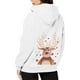thumbnail image 5 of WILLBEST Sudadera Deportiva para Mujer Ladies' Christmas Printed Zipper Long Sleeved Pocket Drawstring Casual Hooded Sweatshirt 2080 Grande, 5 of 8