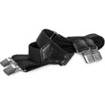 thumbnail image 3 of CHAO Tirantes Negros Para Hombre Ancho Ajustable Elástico Extra Fuerte 4 Clips En Forma De X, 3 of 5