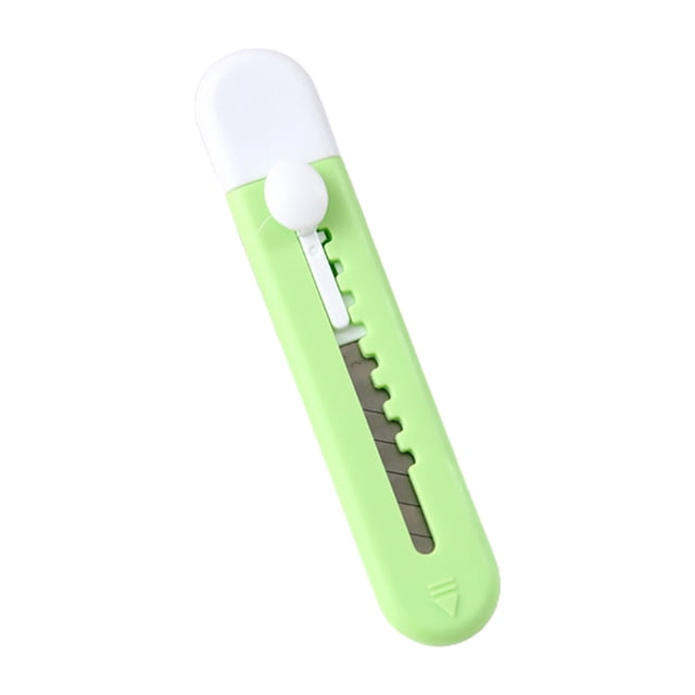Vwrxbz Mini Utility Knife Box Cutter Retractable Blade for Paper Crafts Office School