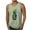 Mint Green, variant on Nmnitkp Tank Tops Men,Mens Tank Tops Summer Elastic Fabric Mens Graphic Tank Tops Crewneck Gym Muscle Beach Hawaii Sleeveless Shirts Army Green,M