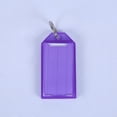 thumbnail image 6 of WORGEOUS 72 pcs  Multicolor Plastic Key Fobs Luggage ID Tags Labels with Key Rings (Mixed Color), 6 of 8