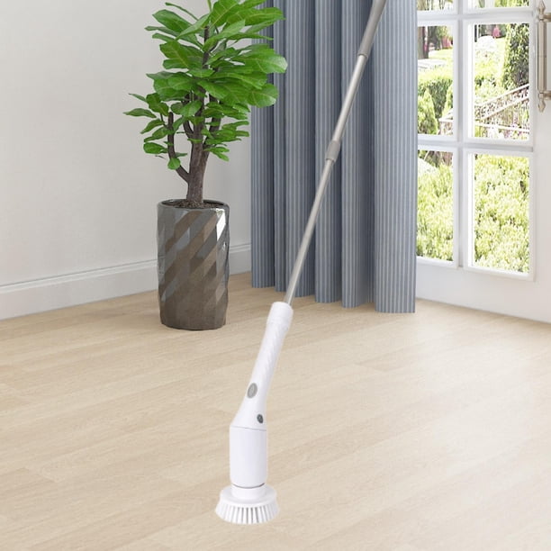 Cepillo de limpieza eléctrico BLESIY telescópico ergonómico para baño