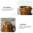 thumbnail image 3 of Taza de agua de madera Taza de café con mango de madera Tazas de oficina Tazas de café Tazas de vino Viajes Estudiante, 3 of 6
