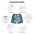 thumbnail image 6 of Corpse Bride Men's Swim Trunks Quick Dry Beach Board Shorts with Pockets Mesh Lining Bathing Suits, 6 of 7