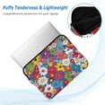 thumbnail image 2 of FORMRS 13-13.3 inch Laptop Sleeve Case Soft Carrying Quilted Computer Bag Cover, Whimsical Floral, 2 of 7