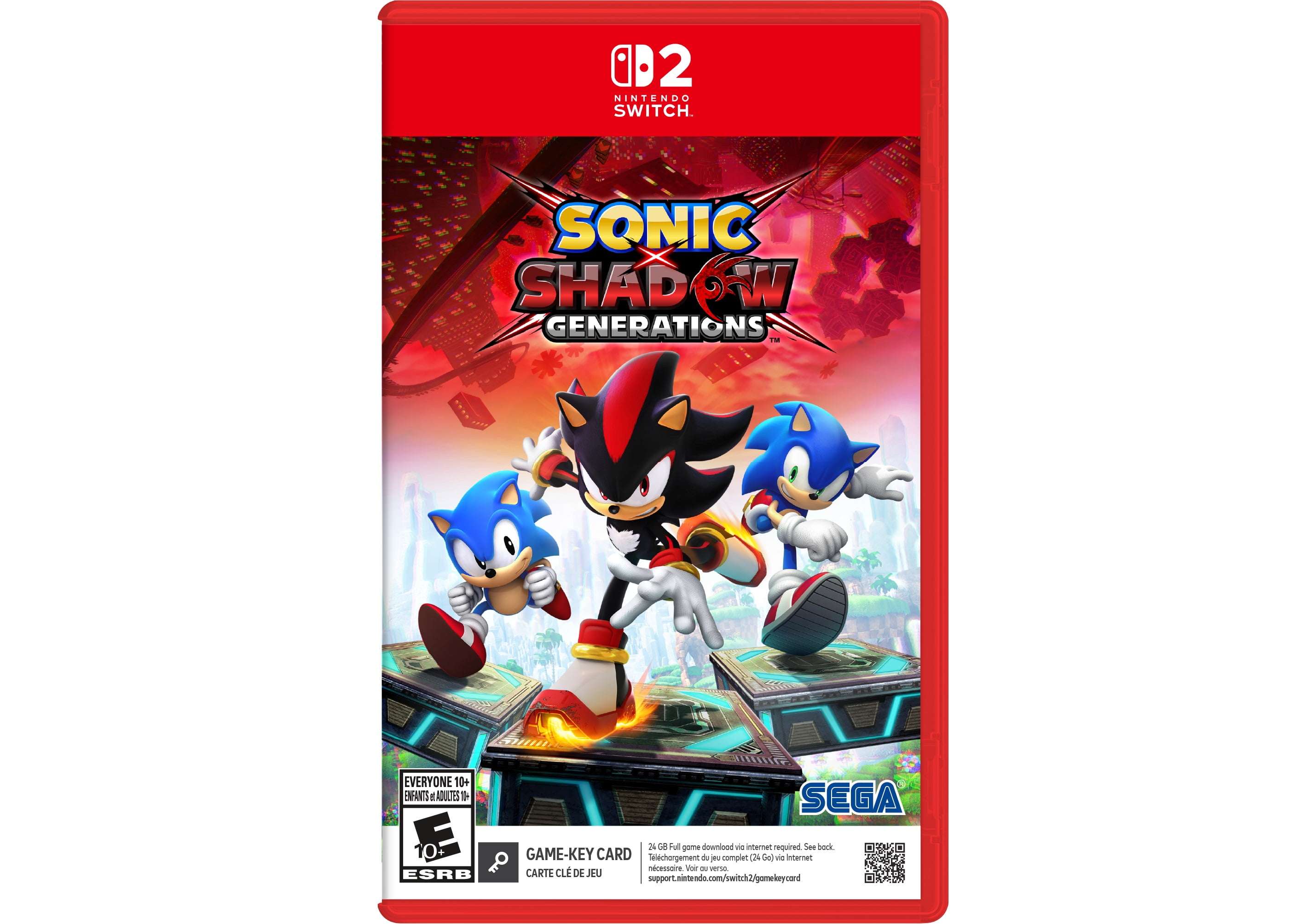 Sonic X Shadow Generations (Nintendo Switch 2) (Game Key Card)