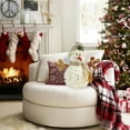 thumbnail image 3 of Adorable Christmas Snowman Plush Backrest Pillow for Festive Home Decor and Seasonal Comfort – Ideal Holiday Gift for Adults and Fans of Seasonal Decorations, 3 of 5