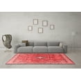thumbnail image 3 of Ahgly Company Indoor Round Persian Red Traditional Area Rugs, 7' Round, 3 of 4