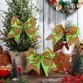 thumbnail image 4 of KAQ 12 Pcs Red Green Christmas Bows Decoration 6 Inch Large Christmas Wreaths Bows Xmas Tree Dot Ribbons Ornaments for Garland Wedding Party(Red and Green,Swirl Pattern)
171, 4 of 12