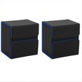 thumbnail image 1 of Card Protector, Large Capacity Storage Box Black+Blue, 1 of 5