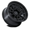 thumbnail image 2 of 17x8.5 Black Rhino BR021 Mondo Matte Black W/ Gloss Black Wheel 6x5.5 (-10mm), 2 of 3