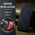 thumbnail image 2 of ETFAST Leather Wallet With Card Holder Zipper Phone Case For iPhone 16 Pro Max 16Plus 15ProMax 15Pro 14Pro 13 Pro Max 12 11 Xs Max XR 7 8 SE 6 High Quality Leather Phone Case, 2 of 11