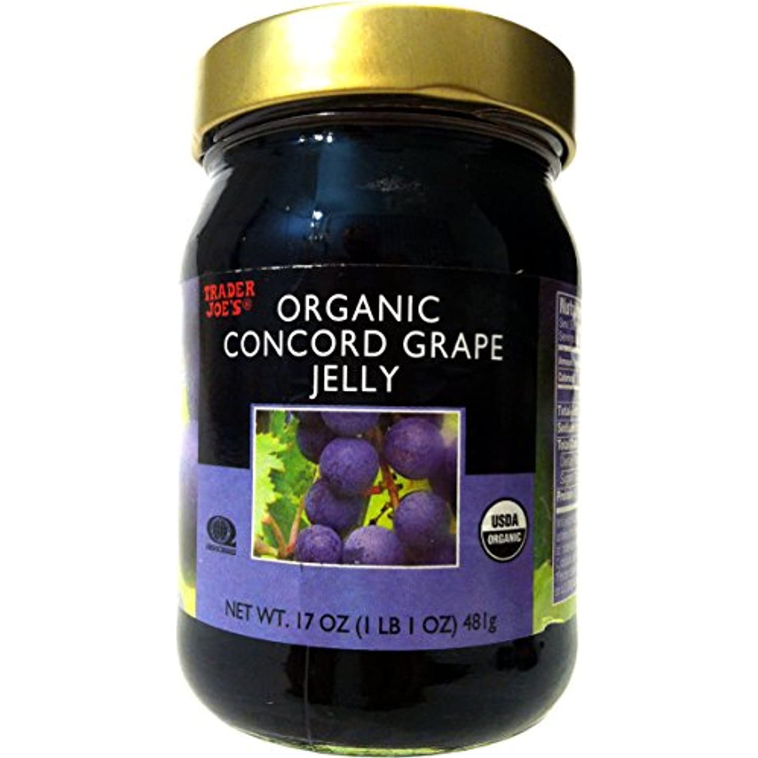 TJ Organic Concord Grape Jelly