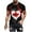 Multicolor#4, variant on Men Canada T Shirts Novelty Print Graphic Tee Short Sleeve Patriotic Canadian Flag T-Shirts Casual Crew Neck Tshirts Multicolor#4 M