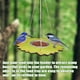 thumbnail image 4 of Contenedor de comida para alimentación, comedero automático para pájaros con forma de flores, alimentador automático para pájaros, funcionamiento suave, 4 of 7
