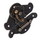 thumbnail image 2 of Antique Retro Vintage Decorative Latch Hasp for Wooden Jewelry Chest Box Lock Plate XXS, 2 of 4