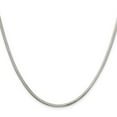 thumbnail image 2 of 925 Sterling Silver Snake Chain Styles Necklace 2.5 mm Diamond-cut 18 inch, 2 of 4