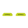 thumbnail image 1 of Unatoiry 4PCS/Set Car Door Stickers Warning Mark Tape Auto Exterior Reflective Tape Auto Exterior Accessories Open Sign Safety Reflective Strip green 2Set, 1 of 6