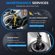 Nexas Heavy Duty Truck Scanner with D-P-F Re-gen&Oil Reset, Full System Diesel Truck Scanner Diagnostic Tool 2 in 1 Code Reader for Isuzu, Cummins, Detroit, Maxxforce, Hino, Lifetime Free Update