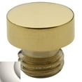 thumbnail image 1 of Button Tip Radius Corner Hinge, Polished Nickel, 1 of 1