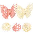 thumbnail image 6 of 2pcs Hair Cli Butterflies Hair Claw Cli Large Hair Barrettes Women Hair Accessories, 6 of 6