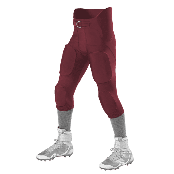 Adult Integrated Football Pant - Cardinal S