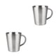 thumbnail image 3 of Inteprter Taza de cerveza con pintura en aerosol de acero inoxidable 304 de estilo industrial del norte de Europa, taza para bebidas de agua fría, taza astilla 2piezas Inteprter CBP102681, 3 of 6