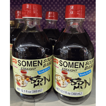 Marutomo Somen Tsuyu Straight Soup Base 12.1fl oz 360ml (2 Bottles)