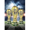 thumbnail image 5 of 27/36cm World Football Trophy Resin Replica Trophy Model Soccer Fan Souvenir Gift, 5 of 5