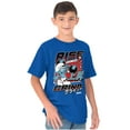 thumbnail image 3 of The Smurfs Kanji Rise and Grind Boys Kids T Shirt Tees Tops Teen Brisco Brands M, 3 of 6