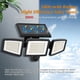 thumbnail image 2 of Luces Solares de Seguridad con 210 LED y Sensor de Movimiento Remoto de 2500 , Exterior para Jardín y Patio., 2 of 8