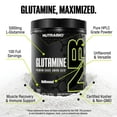 thumbnail image 3 of NutraBio Pure L-Glutamine Powder - L-Glutamine Supplement- Amino Acid - Pure Grade: Absolutely no Additives, Fillers or Excipients! - Muscle Recovery Supplement - (500 Grams), 3 of 9