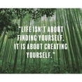 thumbnail image 3 of ArtsyQuotes 18x15 Black Modern Framed Museum Art Print Titled - Artsy Quotes Quote: Creating Yourself, 3 of 5