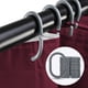 thumbnail image 4 of Spliced PEVA Waterproof Shower Curtain for Bathroom with Hooks, Light Filtering, No Grommets, 70x70 Inches, 1-Pack, 4 of 6