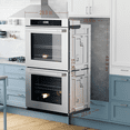 thumbnail image 4 of Rangaire RWOD301GS 30" Glass Touch Double Wall Oven - Stainless Steel, Electric Oven, True Convection, Self Cleaning, Easy Reach Racks, 4 of 8